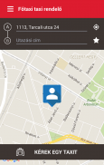 Főtaxi Taxi rendelő alkalmazás screenshot 1
