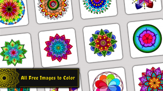 Mandala Color by Number Book screenshot 6