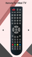 Remote for Akai TV screenshot 0