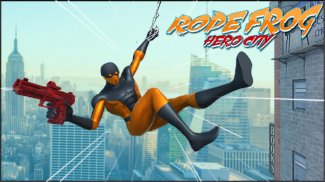 Flying Spider Hero: Superhero shooting games 2020 screenshot 1