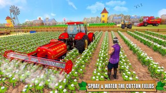 Farm Driving Tractor Games screenshot 0