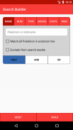 Search String Builder for Pokemon Go screenshot 0