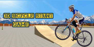 Bicycle Racing Stunt 3d Game screenshot 0