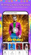 Birthday Video Maker With Song screenshot 1