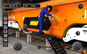 Bus Mechanic Auto Repair Shop-Car Garage Simulator screenshot 8