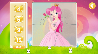 Princess Jigsaw Puzzle Game screenshot 0