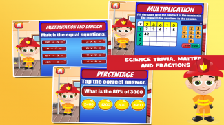5th Grade Games: Fireman screenshot 1
