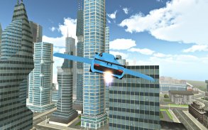 Flying Car Simulator Xtreme 3D screenshot 4