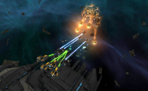 Space Ships WAR: Unique TD Bat screenshot 0