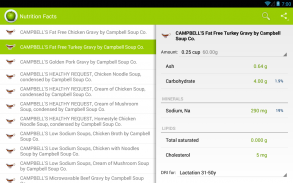 Nutrition Facts screenshot 0