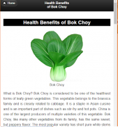 Health Benefits of Vegetables screenshot 10