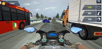 Highway Traffic Bike Racing 3D