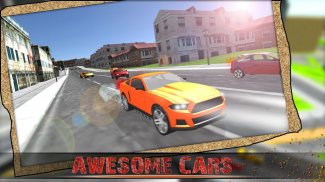 Trafik hız Yarış Şehir humma - araba oyun screenshot 0