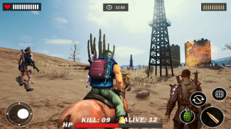 Battle Survival Desert Shooting Game screenshot 1