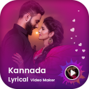 Kannada lyrical video maker - Kannada video maker Icon