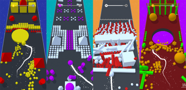 Ball Bump 3D - Color Ball Push screenshot 1