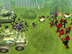 Stickman Simulador de Batalha de tanques screenshot 9