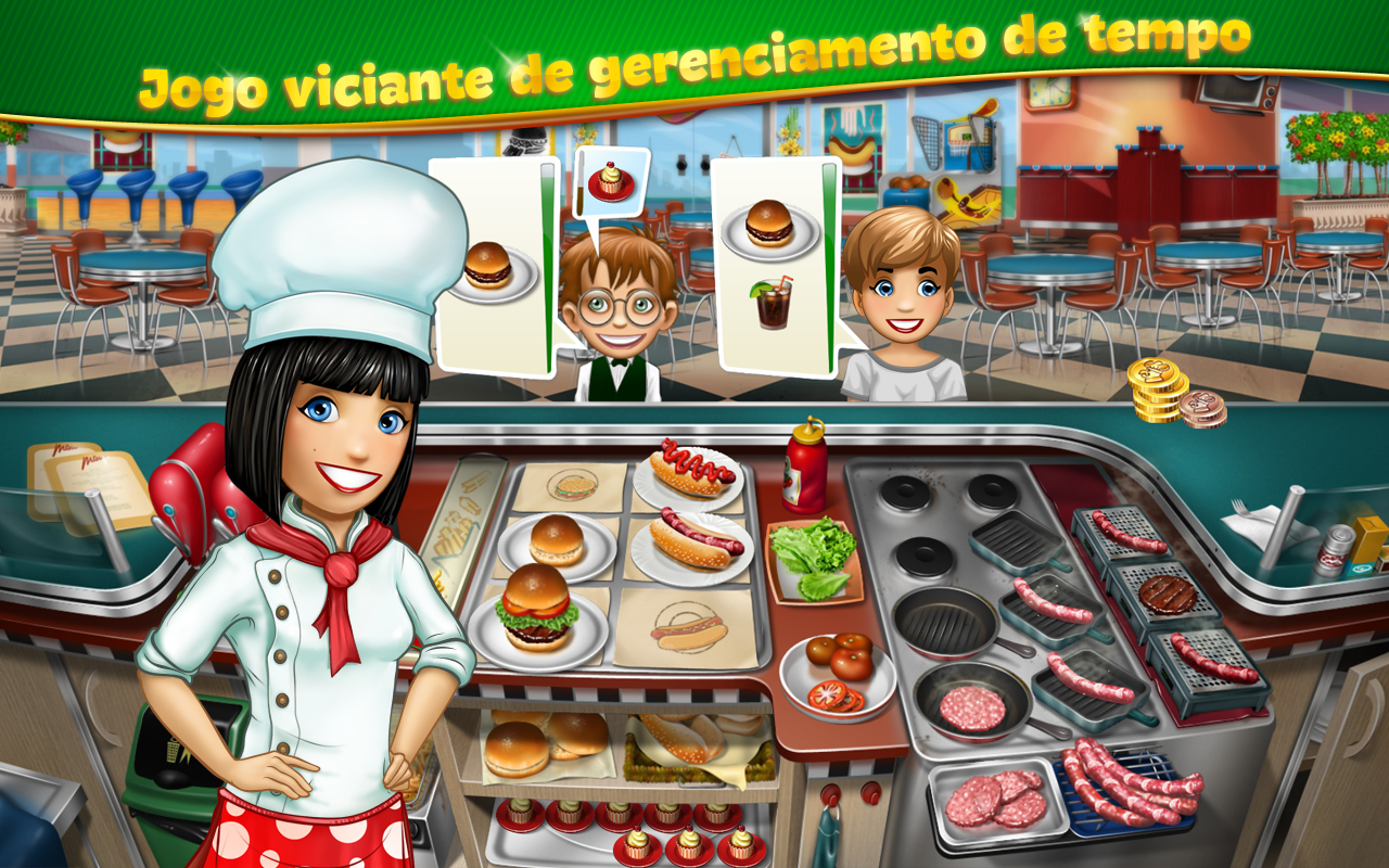 Cooking Fever: Restaurant Game em Jogos na Internet