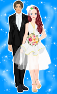 Groom and Bride Wedding Dress up Games screenshot 0