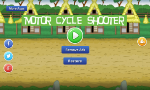 Motor Cycle Shooter - bullets screenshot 0