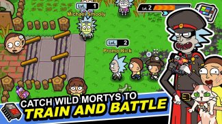 Rick and Morty: Pocket Mortys screenshot 2