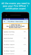 Fire Officer 1 Exam Center: Prep for officers exam screenshot 0