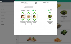 Fitness Meal Planner screenshot 1