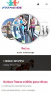 Fitness Femenino screenshot 1