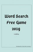 Word Search Free Game 2019 screenshot 5