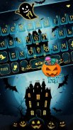 Halloween Ghost Keyboard Theme screenshot 1