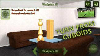 Torno 3D: Juego simulador de fresado y torneado screenshot 5