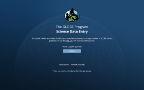 GLOBE Data Entry screenshot 5