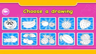 Learning & Coloring Book Game screenshot 2