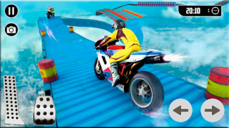 Ramp Bike Stunt Mega Racer screenshot 2