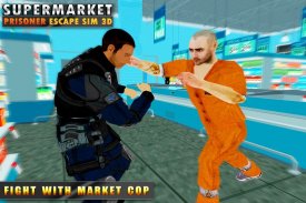Supermarket Prisoner Escape 3D screenshot 2