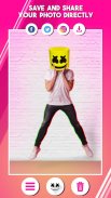 Marshmello Mask Photo Editor screenshot 4