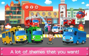 Tayo Theme World - Kids Game screenshot 2