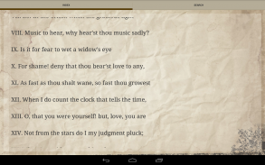 The Sonnets, by Shakespeare screenshot 6