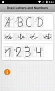 Draw Letters and Numbers screenshot 0