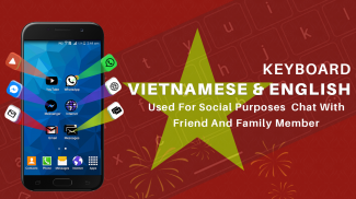 Vietnamese Keyboard for android & English letters screenshot 1