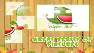 Bambini Fruit Splash Jigsaw C screenshot 6