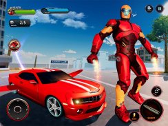 Flying Robot Car Games - Robot Shooting Games 2020 screenshot 5