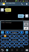 Blue Glow Keyboard screenshot 4