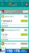 CryptoGyaan - Live Rate Of Cryptocurrency In INR screenshot 1