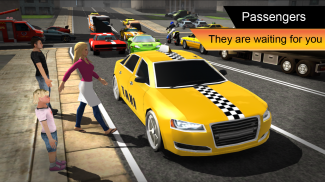 City Taxi Driver 3D screenshot 1