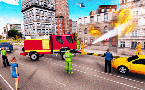 Idle Firefighter Truck Game:Fire Emergency Manager screenshot 7