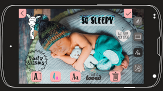 Newborn Baby Photo Editor App screenshot 1