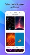 Color Lock Screen - Live Lock Screen screenshot 2