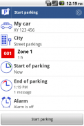 Parking SMS Scheduler screenshot 1