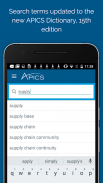 APICS Dictionary screenshot 0